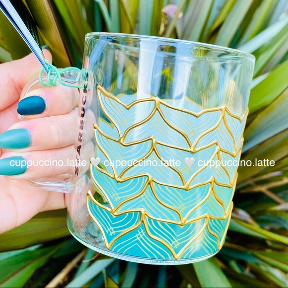 🧜♀️LAST FEW🧜♀️Anniversary Siren Tail Glass Mug
